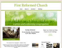 Tablet Screenshot of 1streformed.com